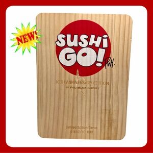 Sushi Go Gamewright Wood Bento Box 10th Anniversary Limited Edition Board Game